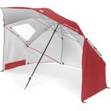 Sport-Brella Strandtent - Windscherm - Parasol XL - Rood
