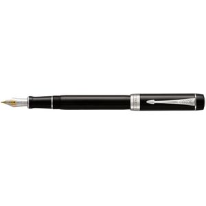 Parker Duofold Black & Chrome FP M