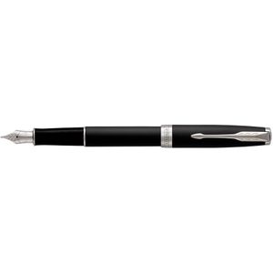 Parker Sonnet Matte Black Lacquer CT FP F