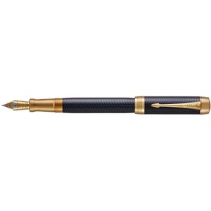 Parker Duofold Prestige Blue Chevron FP F