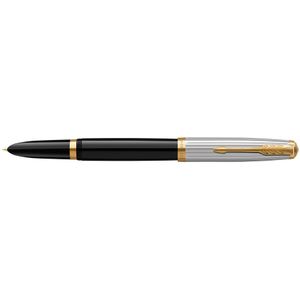 Parker 51 Premium Black/Chrome GT FP F