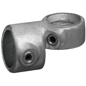 Verstelbaar hoekstuk Typ 49F, 60,3 mm, Thermisch verzinkt