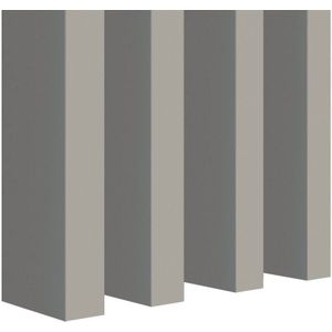Vrijstaande MDF-latten 10pcs Kasjmier - 30x60mm
