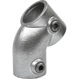 Kort T-stuk 45° Typ 3C, 33,7 mm , Thermisch verzinkt