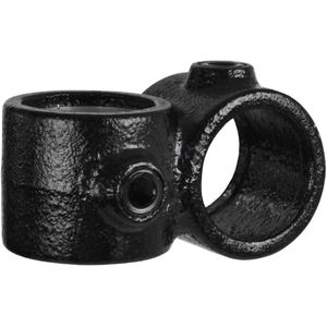 Kruisstuk 90° Typ 28D, 42,4 mm, Zwart