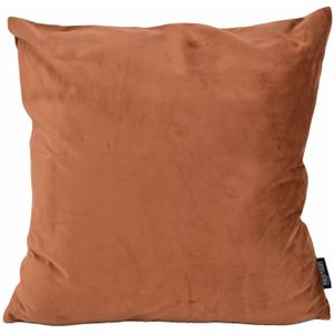Sierkussen Velvet Bruins-s45 x 45 cms-sVelvet/Polyester