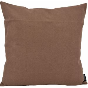 Sierkussen Uni Donkerbruin | 45 x 45 cm | Katoen/Polyester