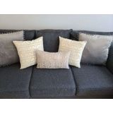 Sierkussen Taupe Coffee Chenilles-s30 x 50 cms-sPolyester