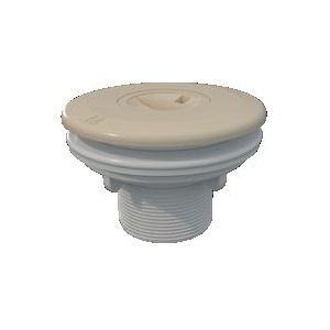 AstralPool Stofzuigaansluiting ABS 2" x 50mm - paneel / prefab beige