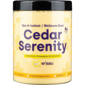 W'eau - Cedar Serenity - Badzout - 1250 gram