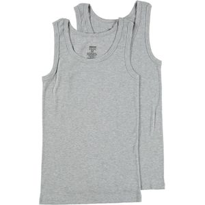 Hemd - Grijs - Mouwloos - Verpakt per 2 stuks