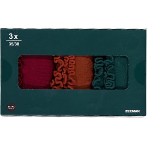 Giftbox met sokken - Rood