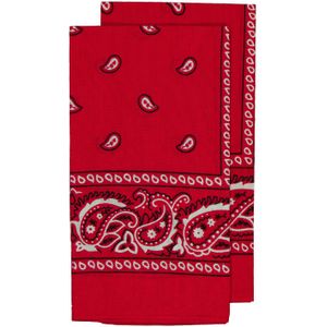 Zakdoek - Rood