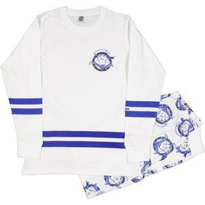 Zeeman - Pyjama - Wit - Heren - Lange Mouwen en Lange Broek