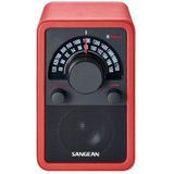 Sangean radio WR-15BT ROOD