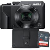 Nikon compact camera COOLPIX A1000 (zwart) Incl. Tas + 16GB