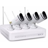Foscam videotoezichtkit FN3104W-B4-1T