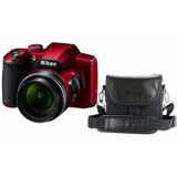 Nikon compact camera COOLPIX B600 Rood + Draagtas