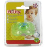 Nûby C Fopspeen Pp Silicoon Brite Ovaal 6-18m