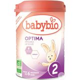 Babybio Optima 2 Opvolgmelk Bio Bifidus +6 Maanden Doos 900g