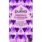 Pukka Elderberry & Echinacea Kruidenthee Bio 20 Zakjes