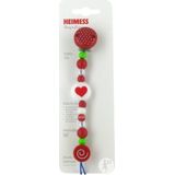 Heimess Fopspeenketting Plastic Hart