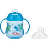 Nûby Antilekbeker Met Handvatten 6+ Maanden Designer Series Blauw 270ml