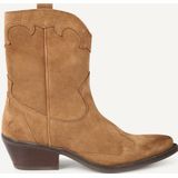 Shoecolate Cowboylaarzen plat Cognac ...