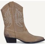 Poelman Cowboylaarzen plat Zand PPOE