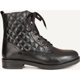 Poelman Veterboot Zwart LPCONAN-BALOFF