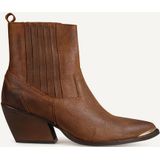 Shoecolate Cowboylaarzen Hak Cognac ...