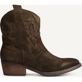 Poelman Cowboylaarzen plat Groen CLSHN-APOE