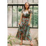 Nova Cinq Maxi-jurk Blauw Phlox