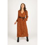 Freebird Jurk Bruin Ananda