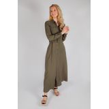 Est'seven Maxi-jurken Groen Rio dress basic