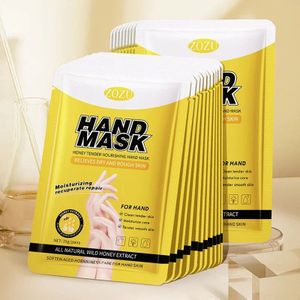 10 Paar Honey Hand Maskers – Hydraterend, Voedend & Verzachtend