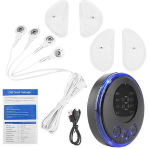 EMS Facial Massager Face Tightening Tool Anti-Wrinkle Anti-Aging Beauty Device USB Charging 8 Modes 19 Levels for Neck Face