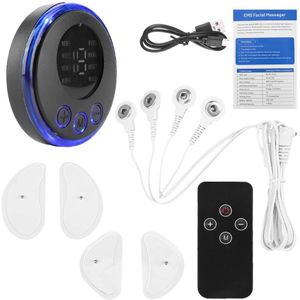 EMS Facial Massager Face Tightening Tool Anti-Wrinkle Anti-Aging Beauty Device USB Charging 8 Modes 19 Levels for Neck Face