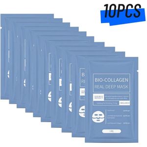 Bio-Collagen Real Deep Face Mask Moisturizing hydrating mask Collagen Protein Hydrogel Soft Gel Mask firming Skin Care