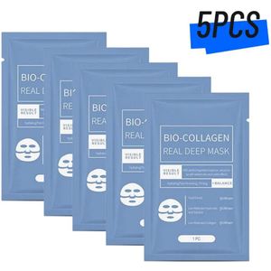 Bio-Collagen Real Deep Face Mask Moisturizing hydrating mask Collagen Protein Hydrogel Soft Gel Mask firming Skin Care