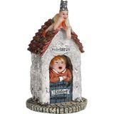 Luville Efteling kersthuisje huis holle bolle gijs 4,5 x 4,5 x 8 cm