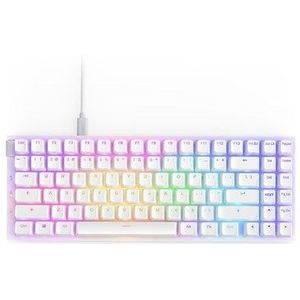 NZXT Function 2 MiniTKL toetsenbord Gamen USB Amerikaans Engels Wit