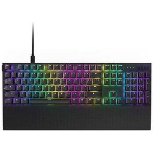 NZXT Function 2 - Toetsenbord - Zwart - Bedraad - PBT - NZXT Swift Optical - Qwerty US layout
