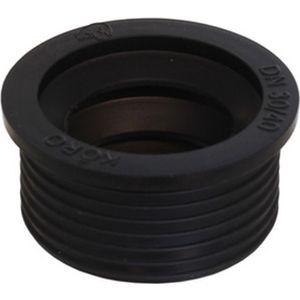 De Beer rubber manchet 40 x 32 mm zwart