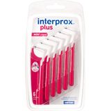 Interprox Plus Mini Conical 2mm-4mm rood – 6 ragers