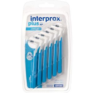 Interprox Plus Conical 3-5mm blauw - 6 ragers