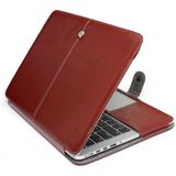 Leather Slim Sleeve MacBook Pro 15 inch Retina - Bruin