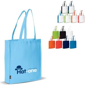 50 st. Tote bags bedrukken | Non-woven tas Erin | 75 g/m² | A3 formaat | 1 kleur bedrukking & Full Colour