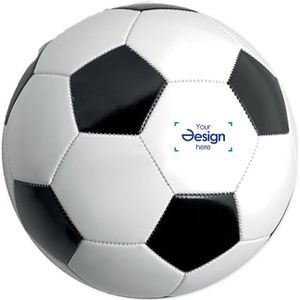 25 st. Voetballen bedrukken | Voetbal Tom - Snel | PVC | Maat 5 | 23 cm