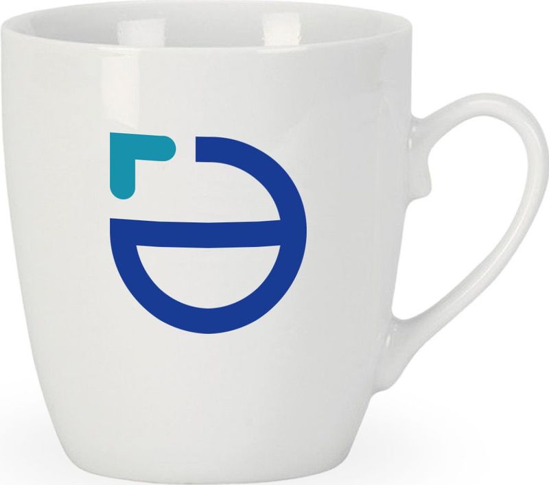 36 st. Mokken bedrukken | Cappuccino kop - Tom - 250 ml | Tot 4 kleuren bedrukking